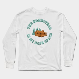 The Homestead is my safe place | Wynonna Earp Fan T Shirt Design Long Sleeve T-Shirt